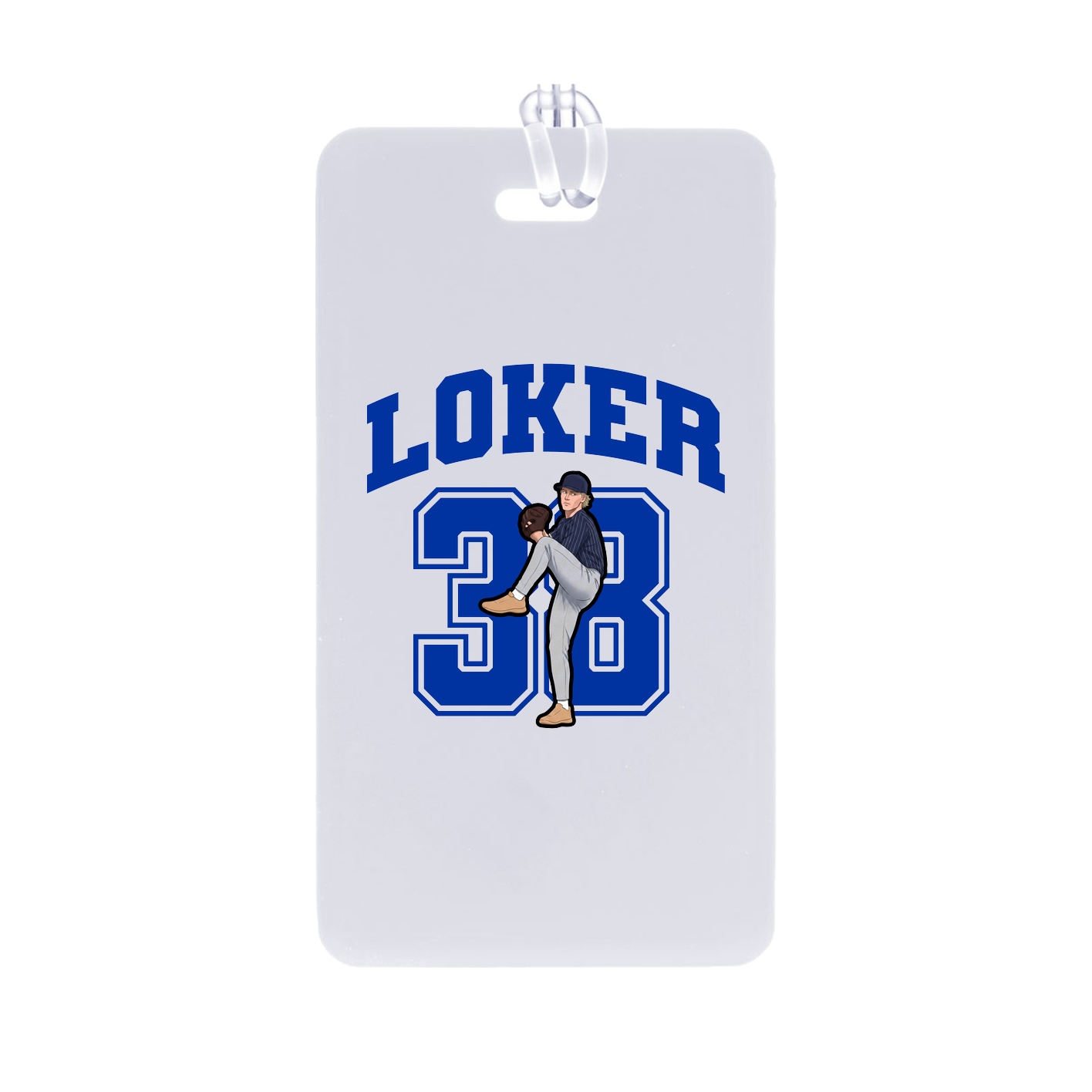 Bag Tag — Number in Classic