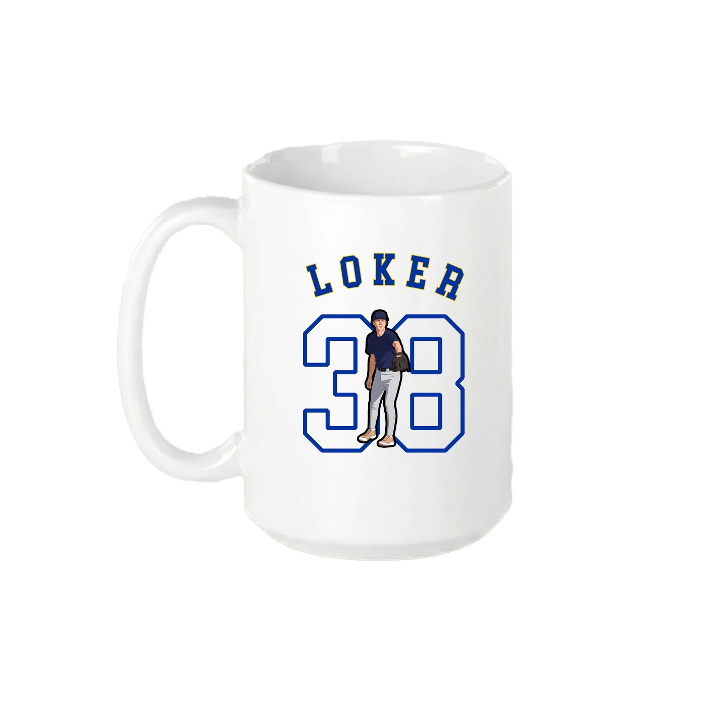 15oz Coffee Mug — Shirsey Arch in White