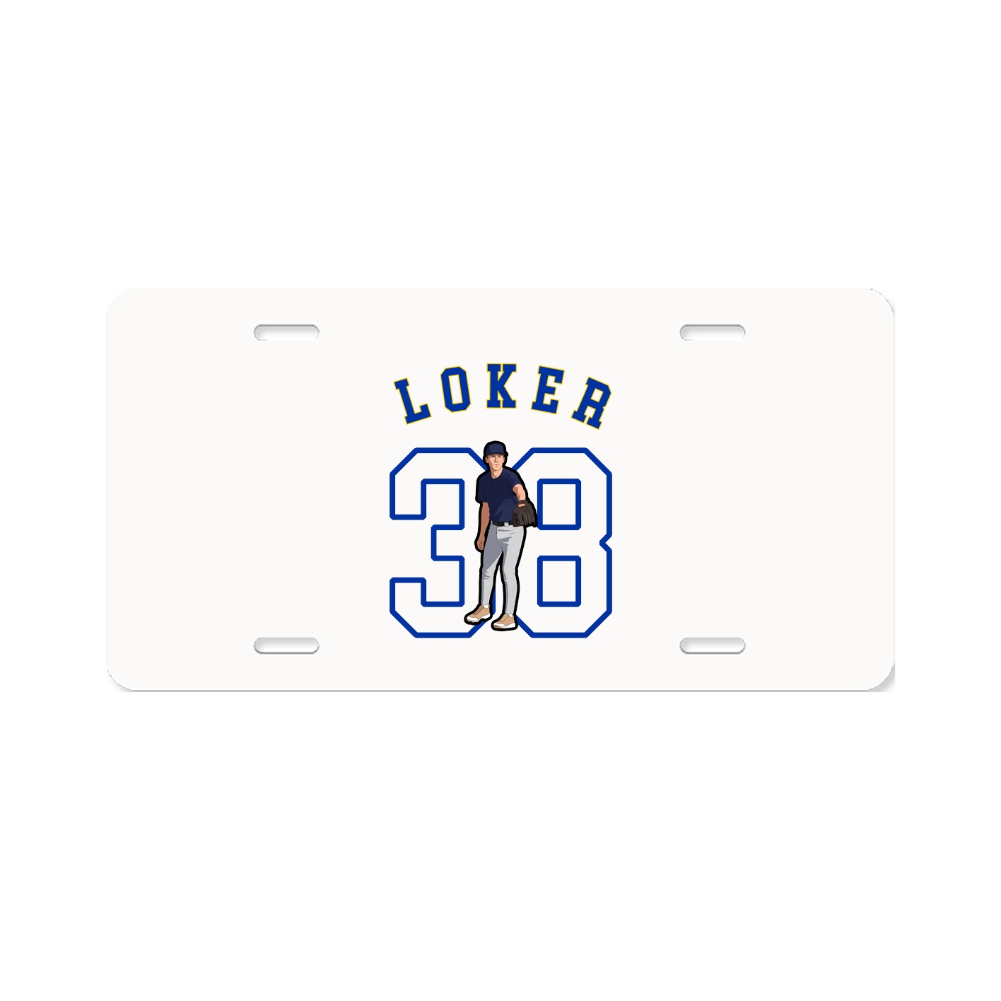 License Plate — Shirsey Arch in Classic