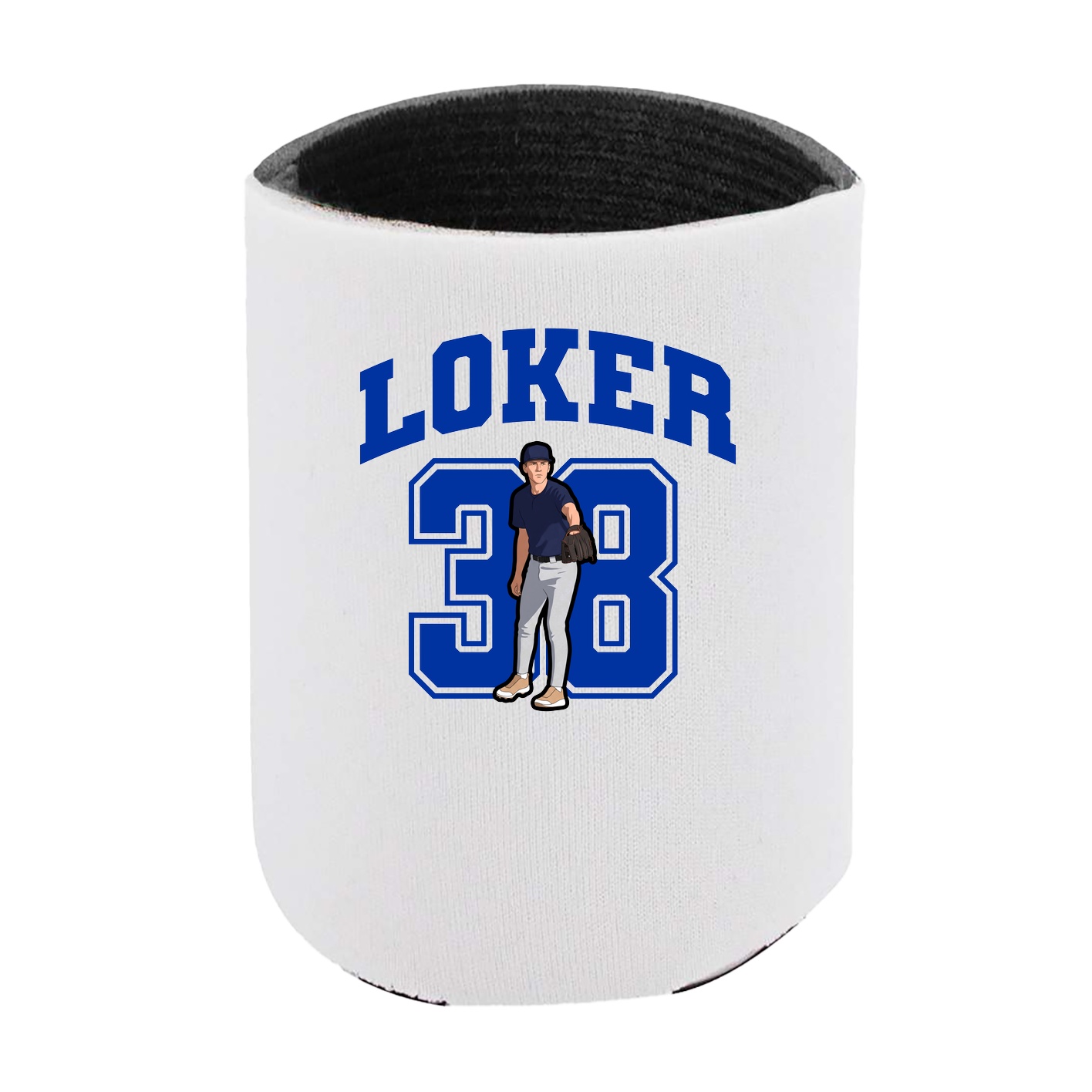 Can Holder — Number in White