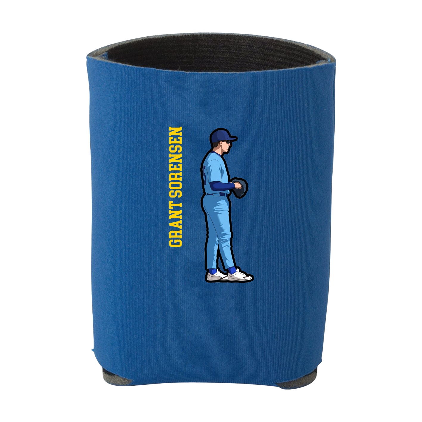 Can Holder — Name Vertical in Royal
