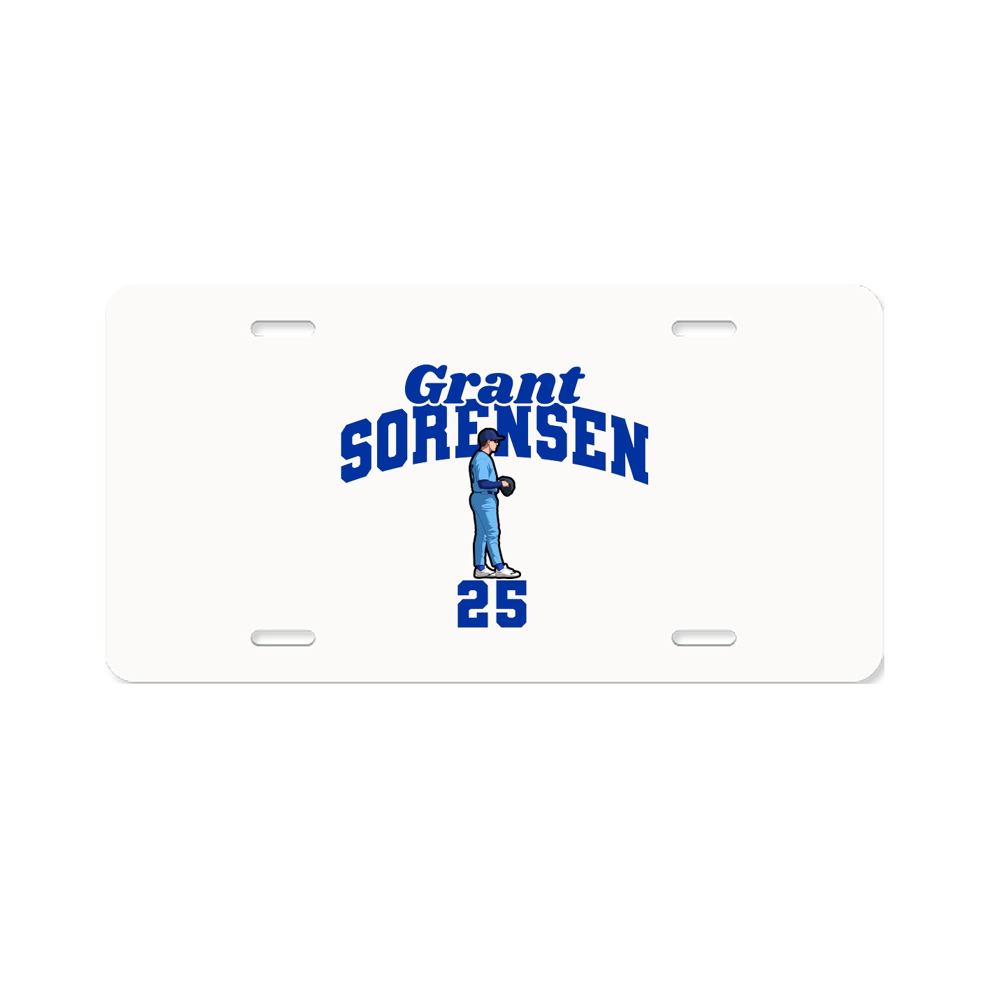 License Plate — Signature Arch in Classic