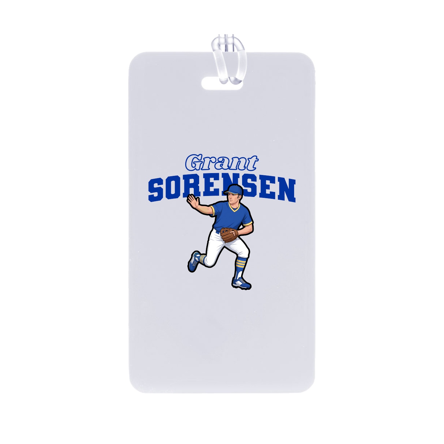 Bag Tag — Name Arch in Classic