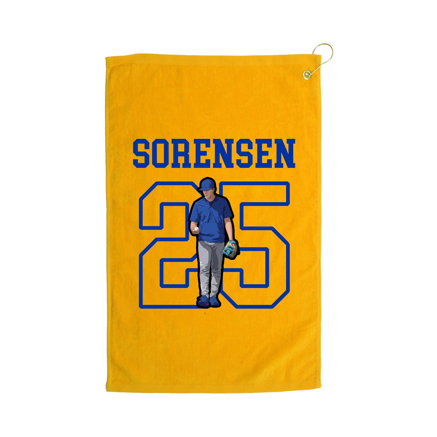 Golf Towel — Shirsey in Gold