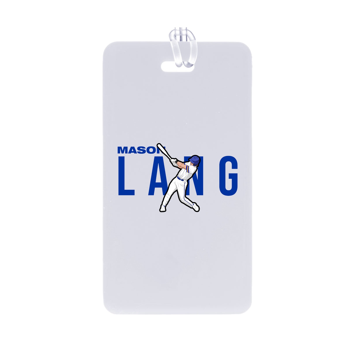 Bag Tag — Player Name in Classic