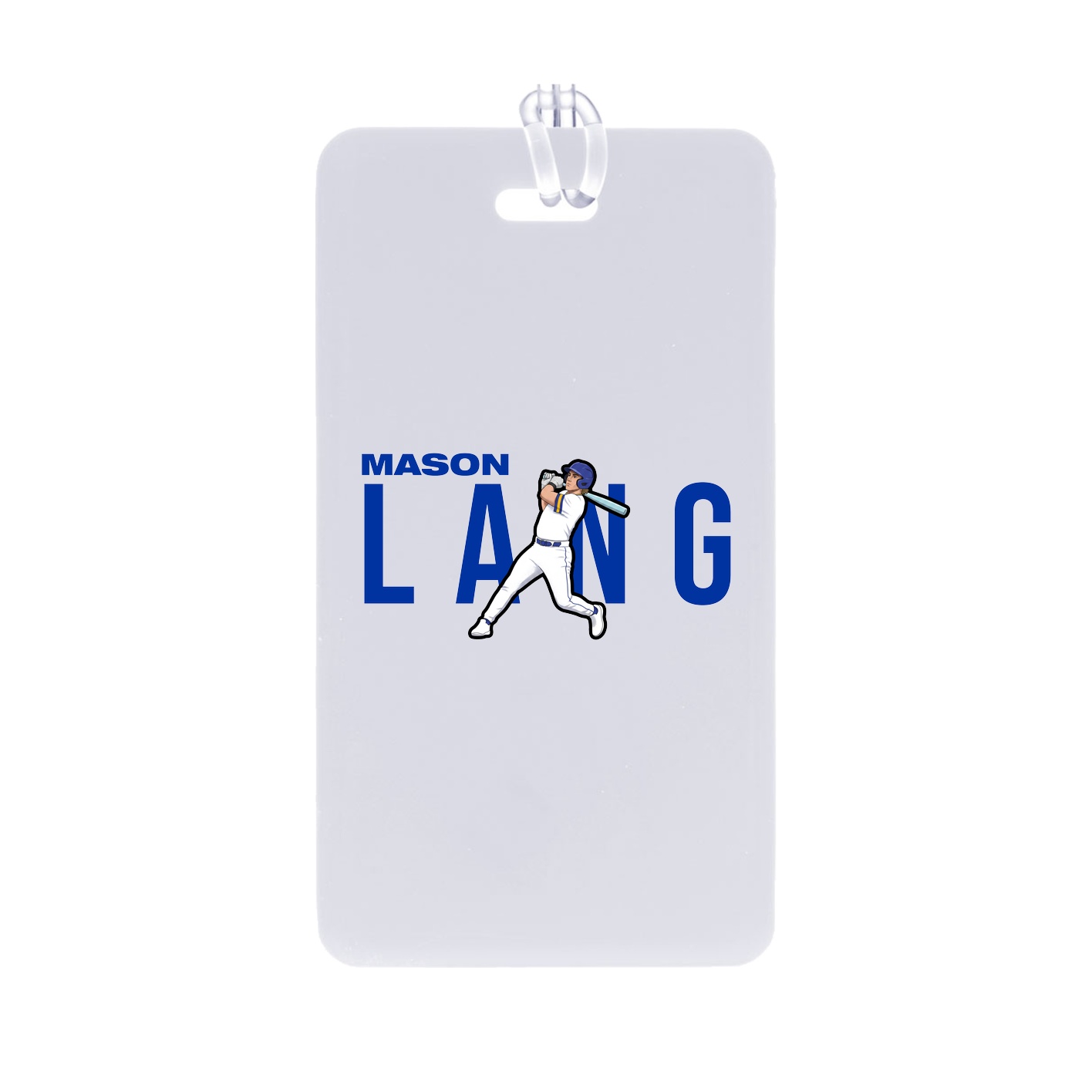 Bag Tag — Player Name in Classic