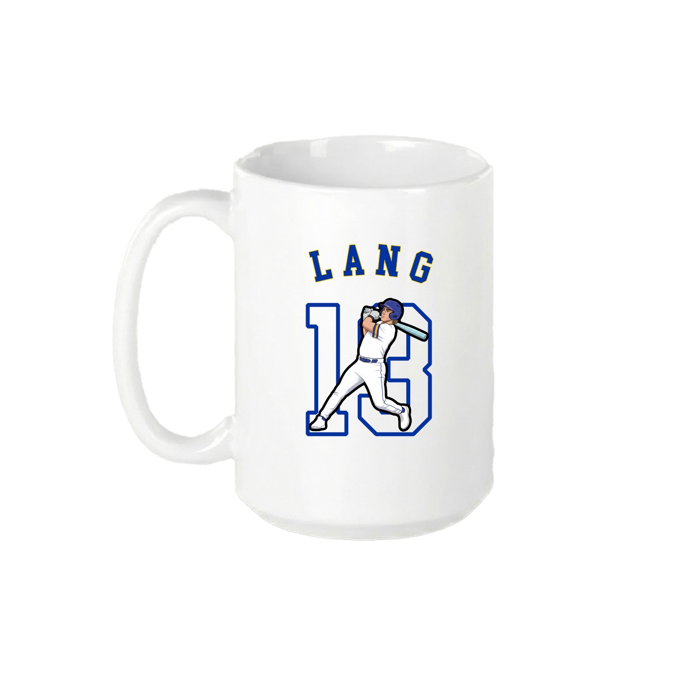 15oz Coffee Mug — Shirsey Arch in White