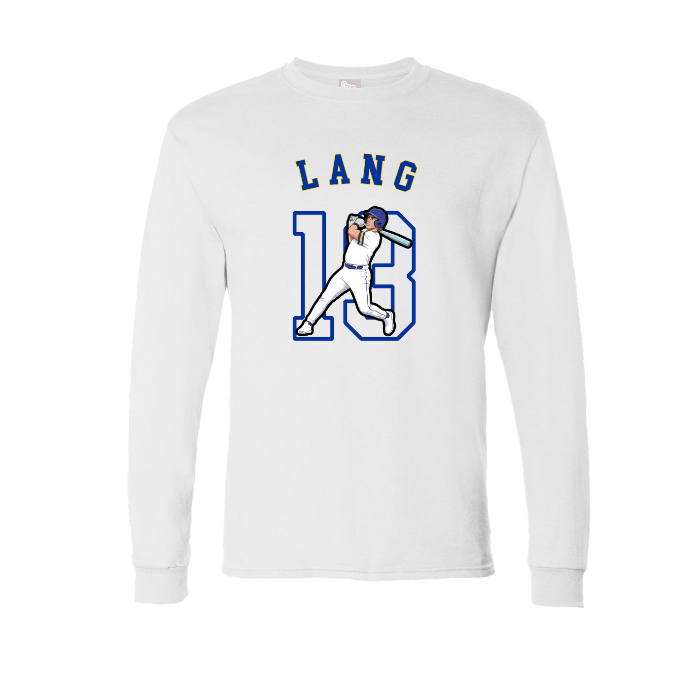 Long Sleeve Tee — Shirsey Arch in White