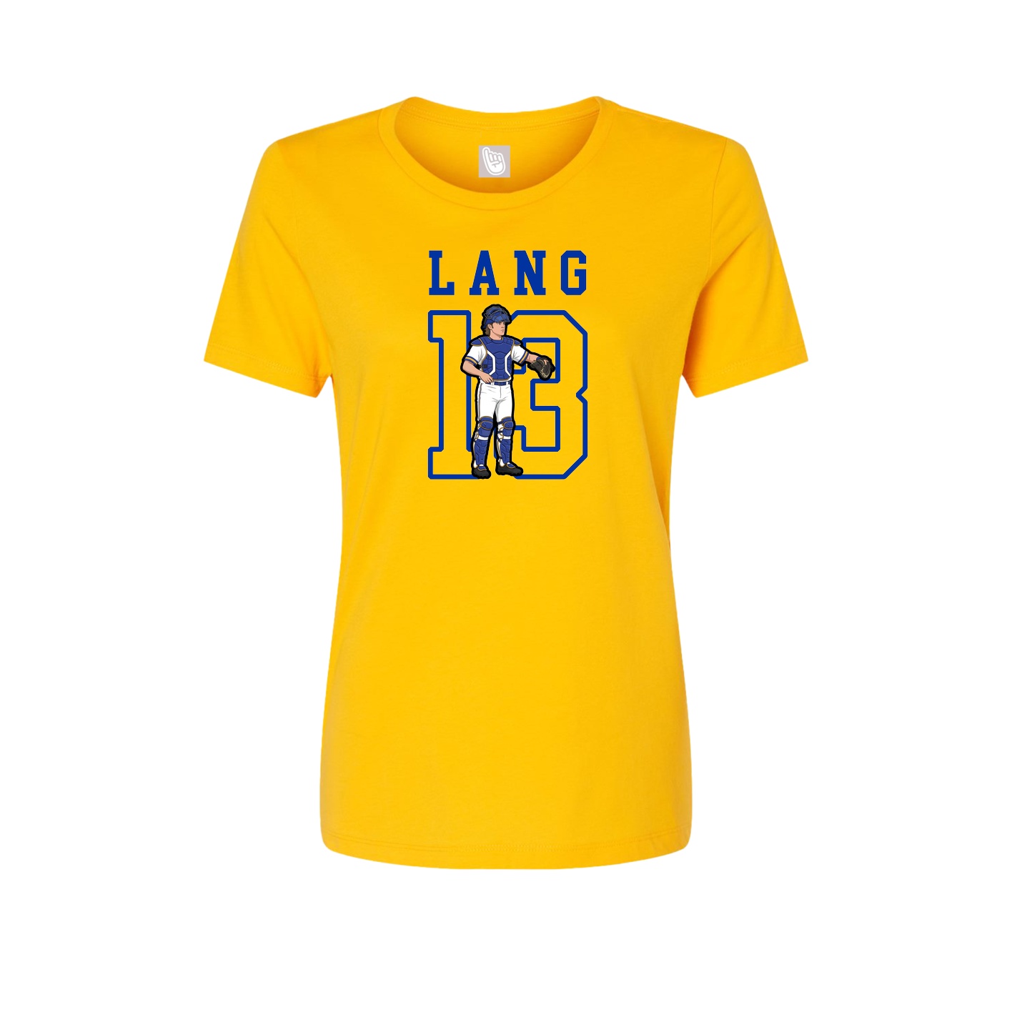Fitted Women's Tee — Shirsey in Gold
