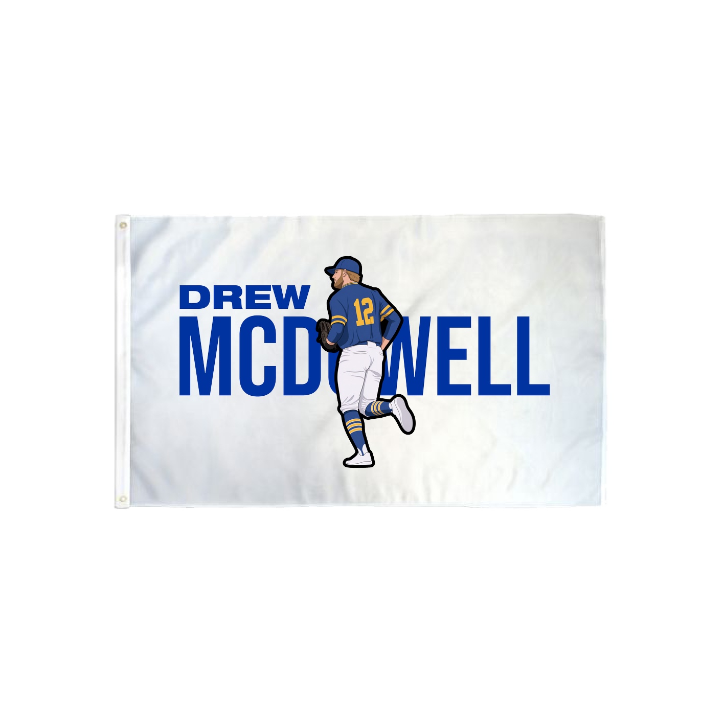 3x5 Flag — Player Name in Classic