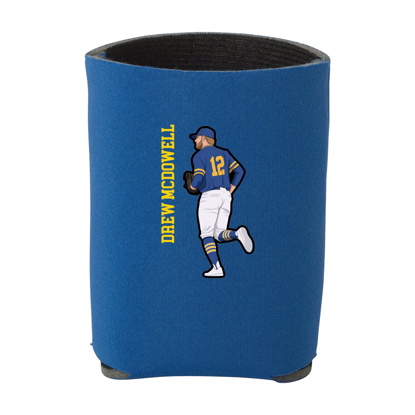 Can Holder — Name Vertical in Royal