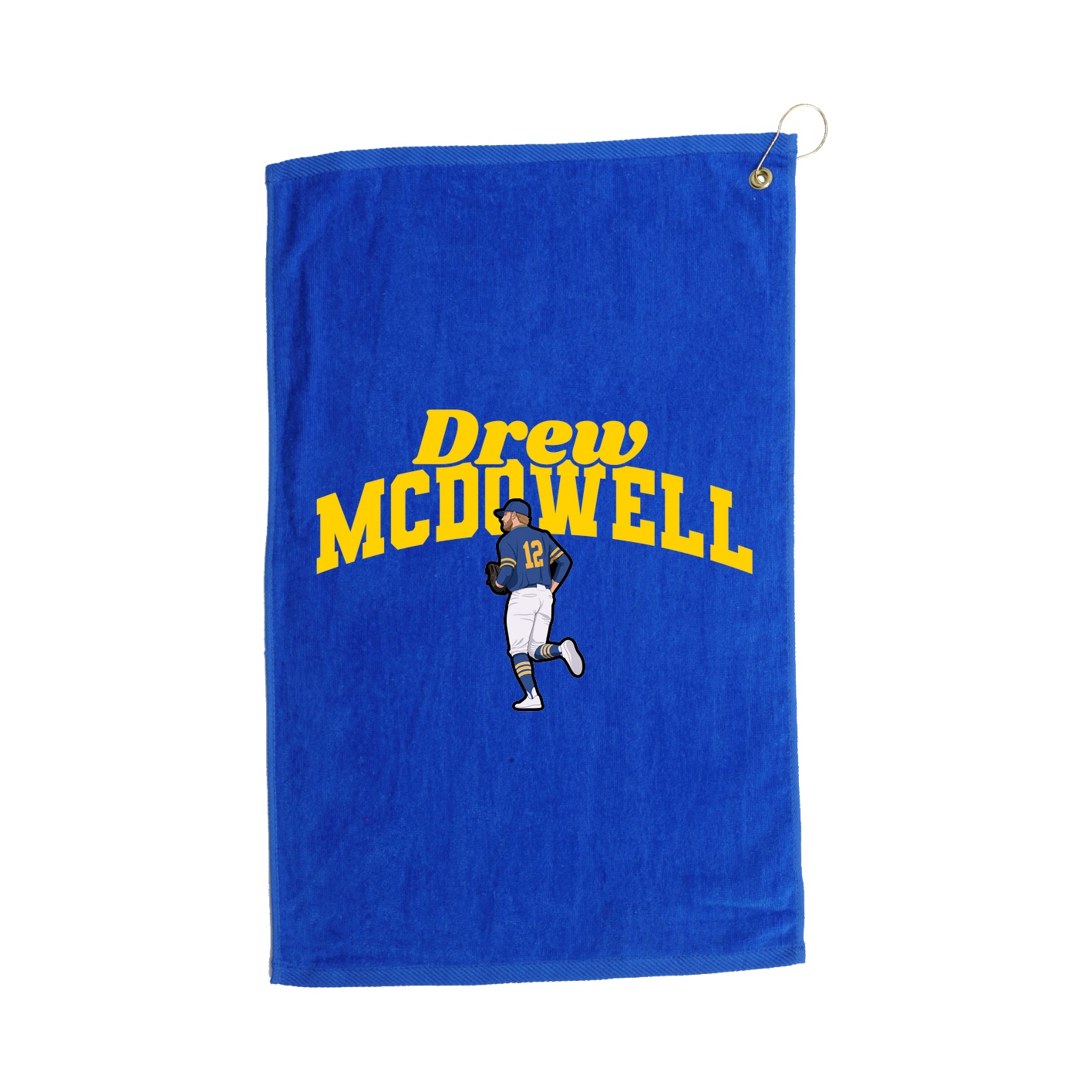 Golf Towel — Signature Arch in Royal