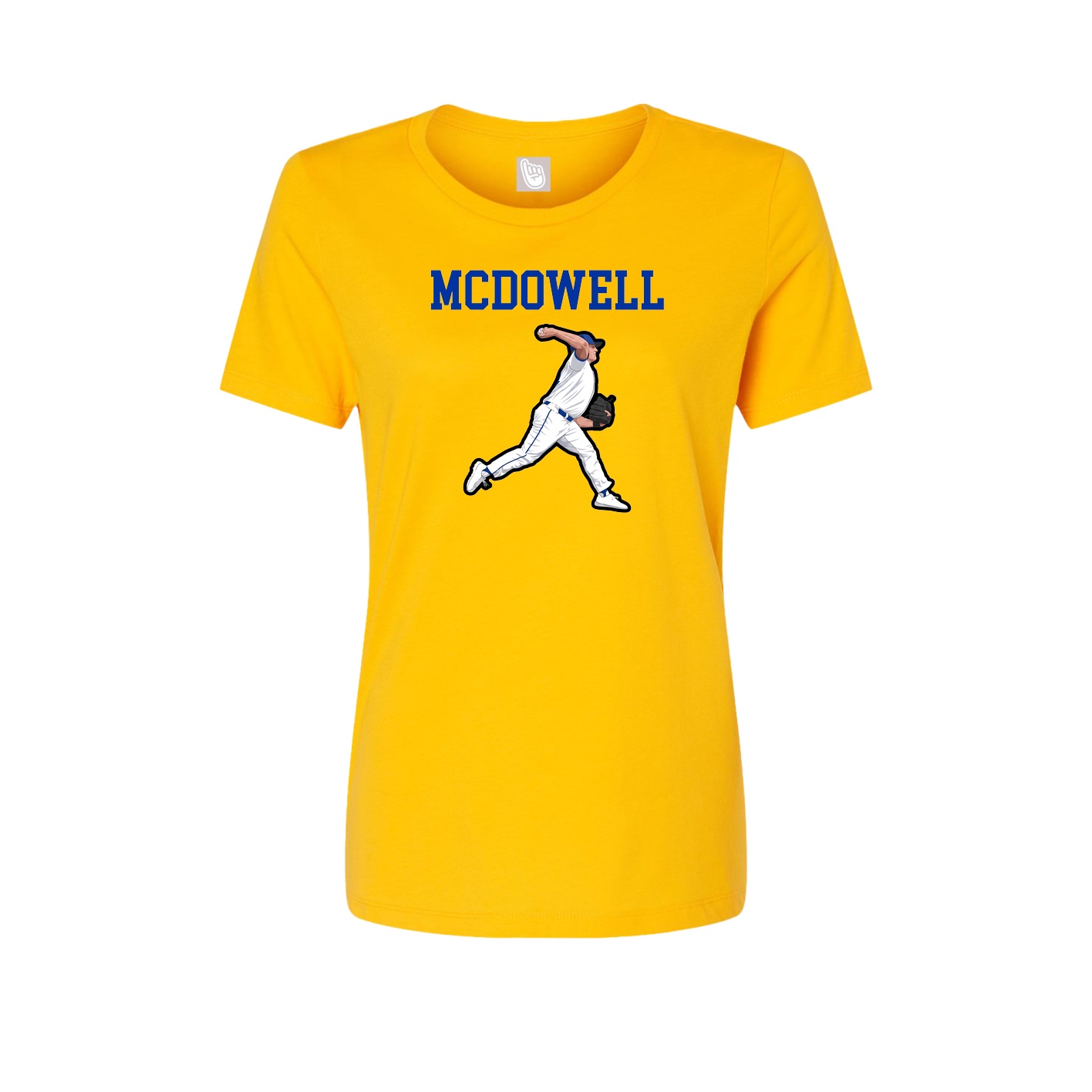 Fitted Women's Tee — Shirsey in Gold