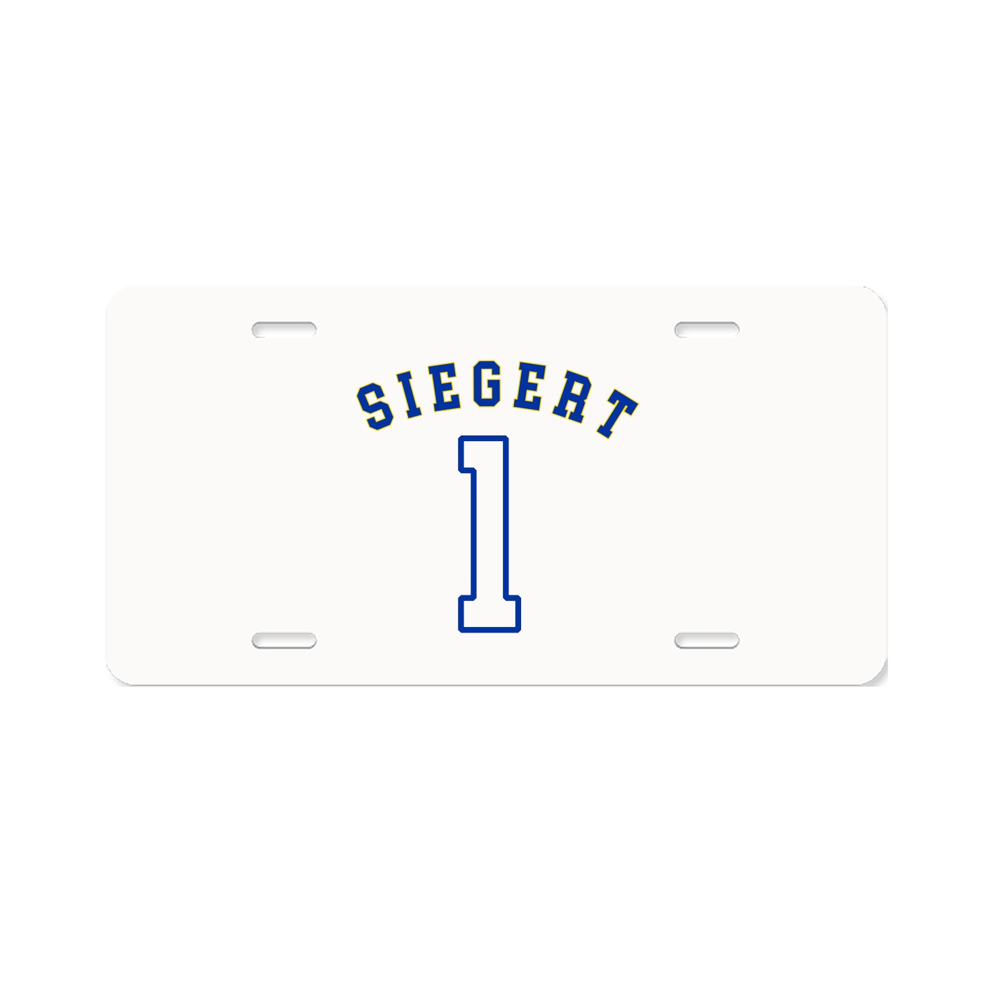License Plate — Shirsey Arch in Classic