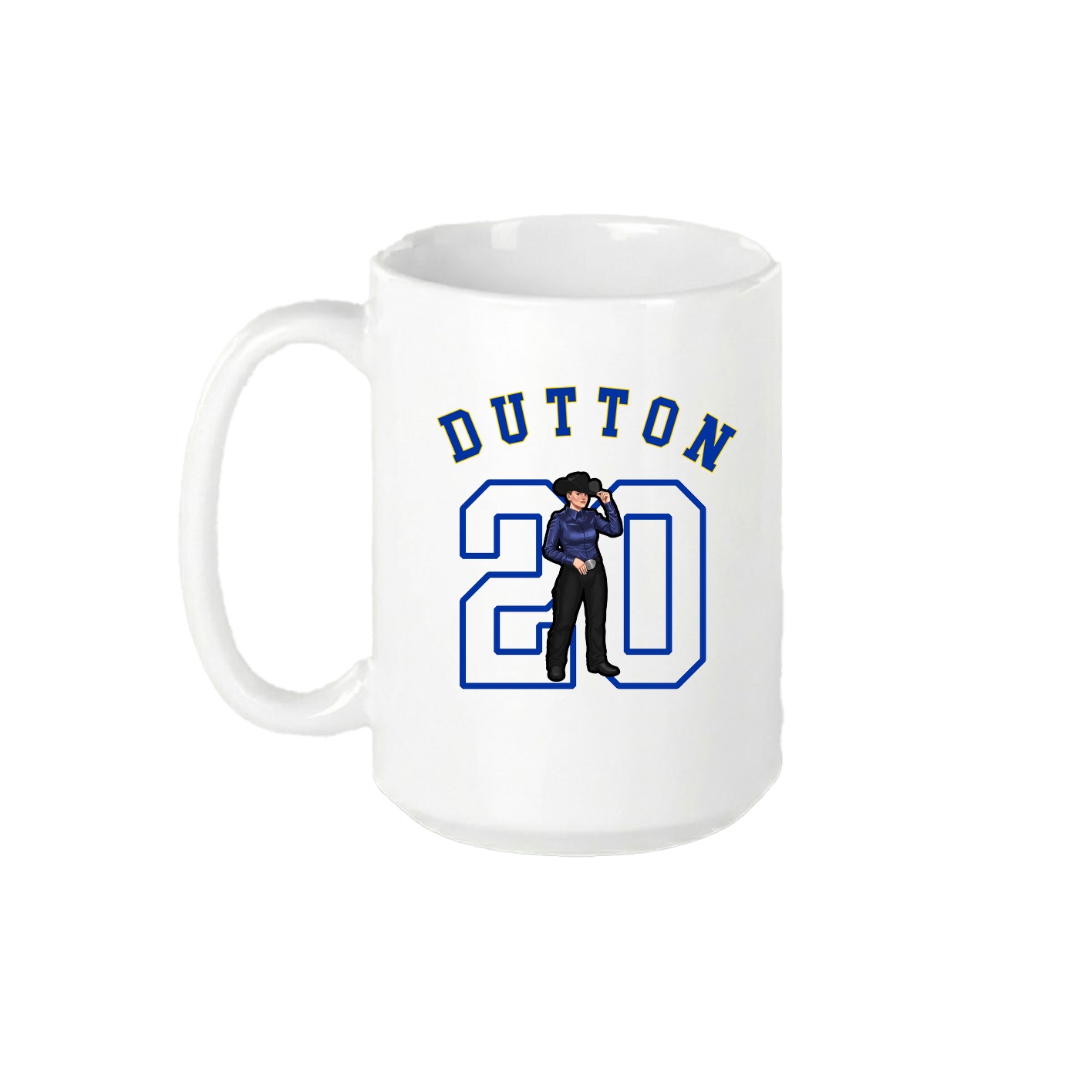 15oz Coffee Mug — Shirsey Arch in White
