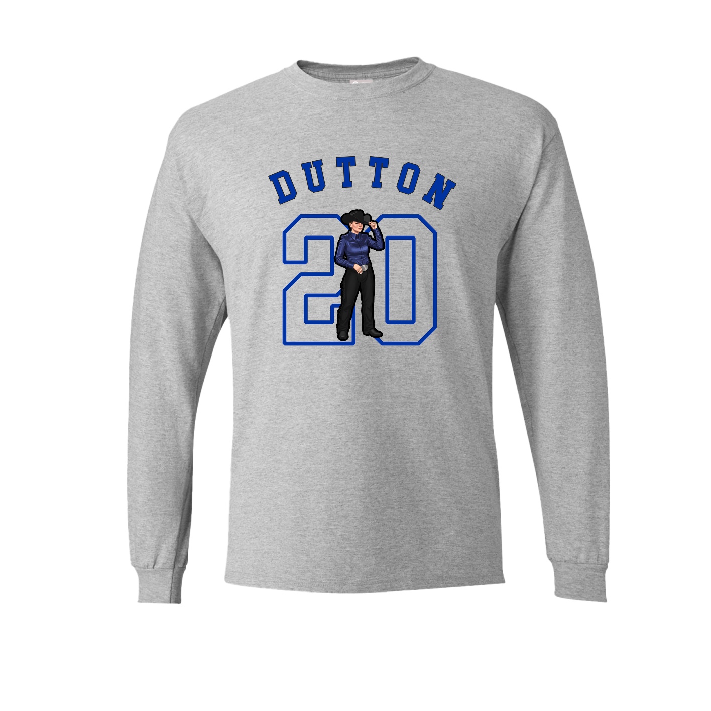 Long Sleeve Tee — Shirsey Arch in Grey