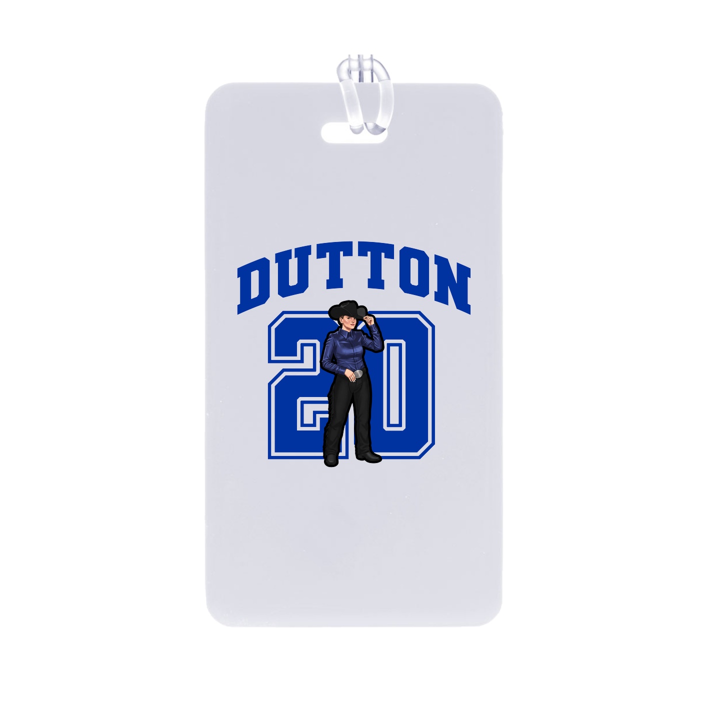 Bag Tag — Number in Classic