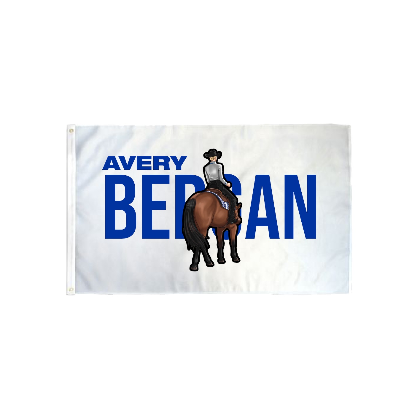 3x5 Flag — Player Name in Classic