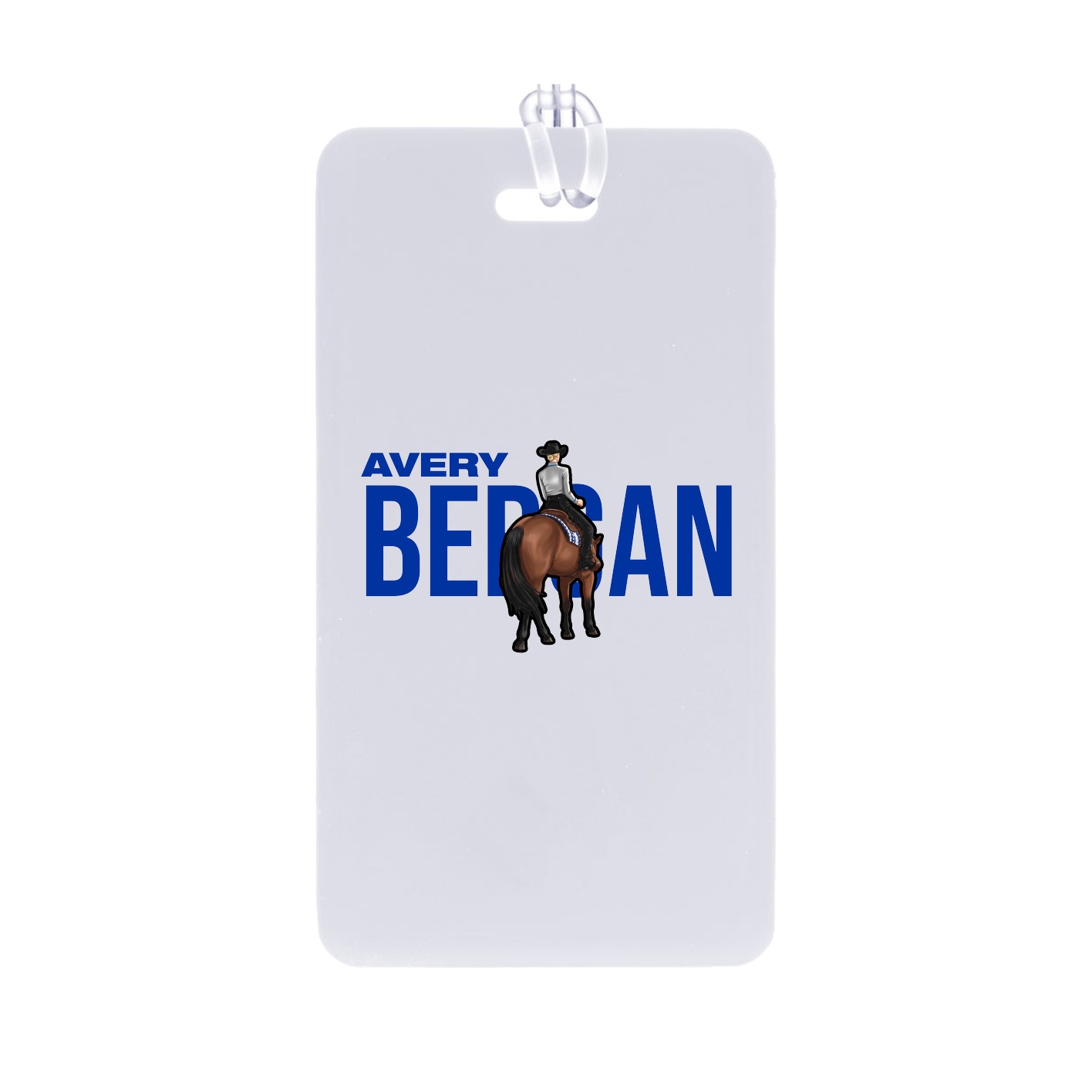 Bag Tag — Player Name in Classic