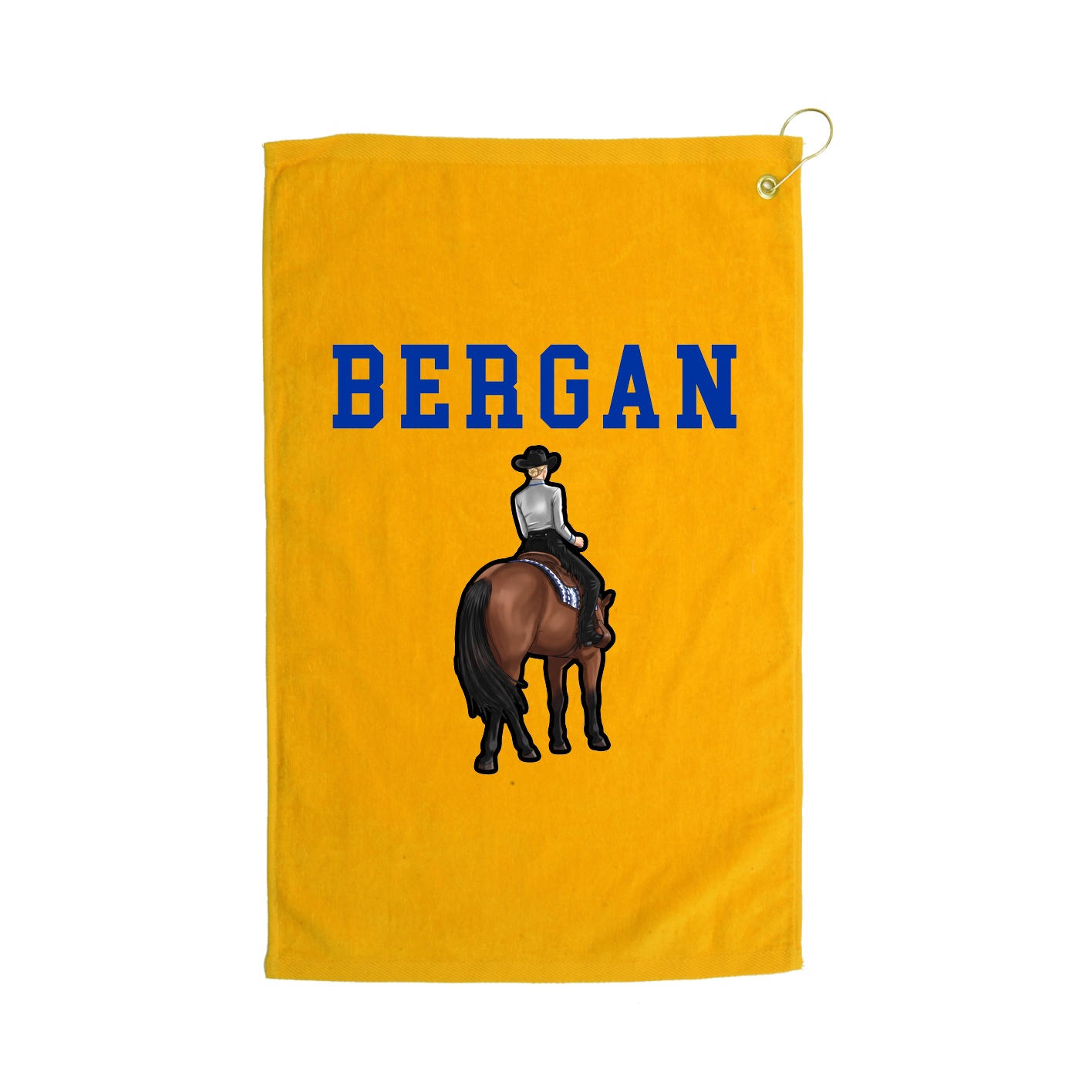 Golf Towel — Shirsey in Gold