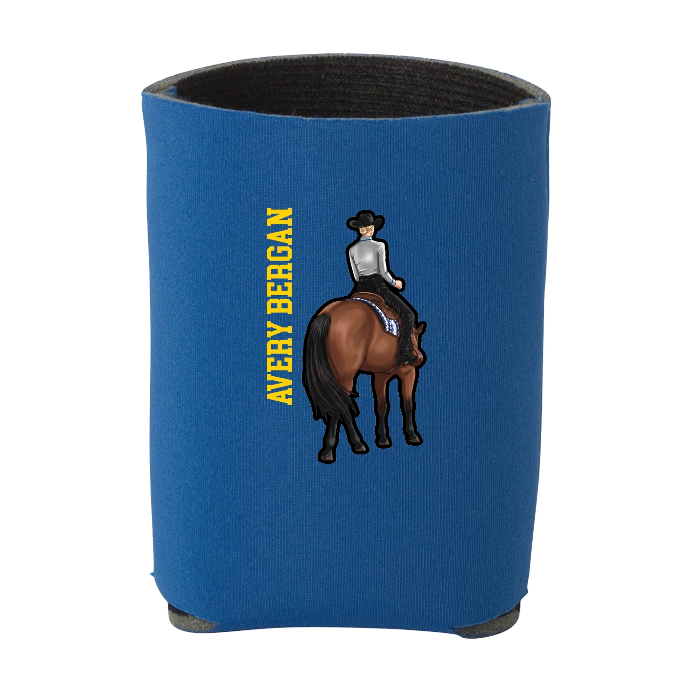 Can Holder — Name Vertical in Royal