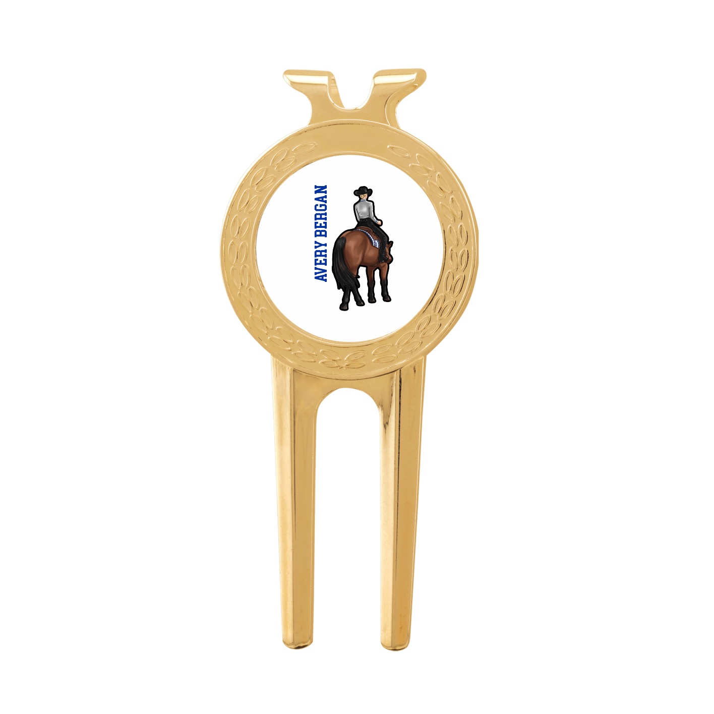 Divot Tool with Ball Marker — Name Vertical in Classic