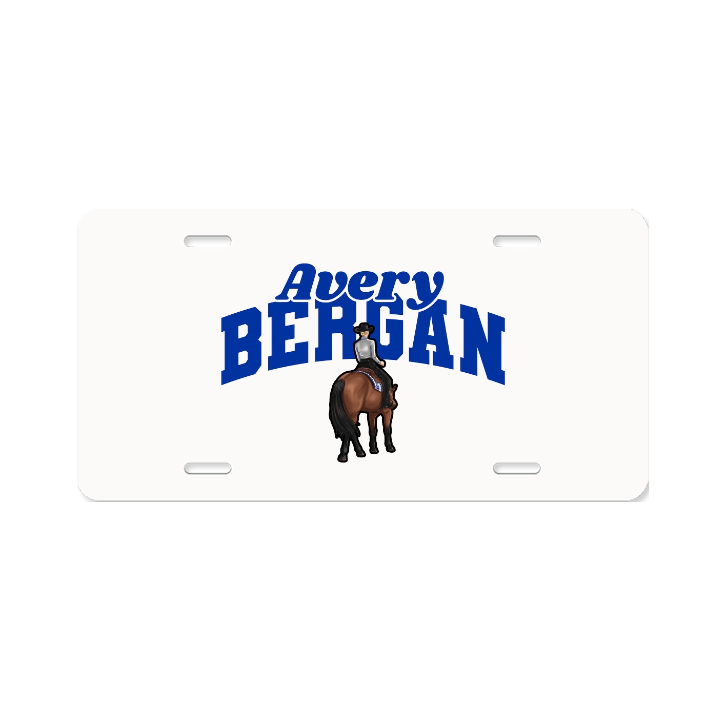 License Plate — Signature Arch in Classic