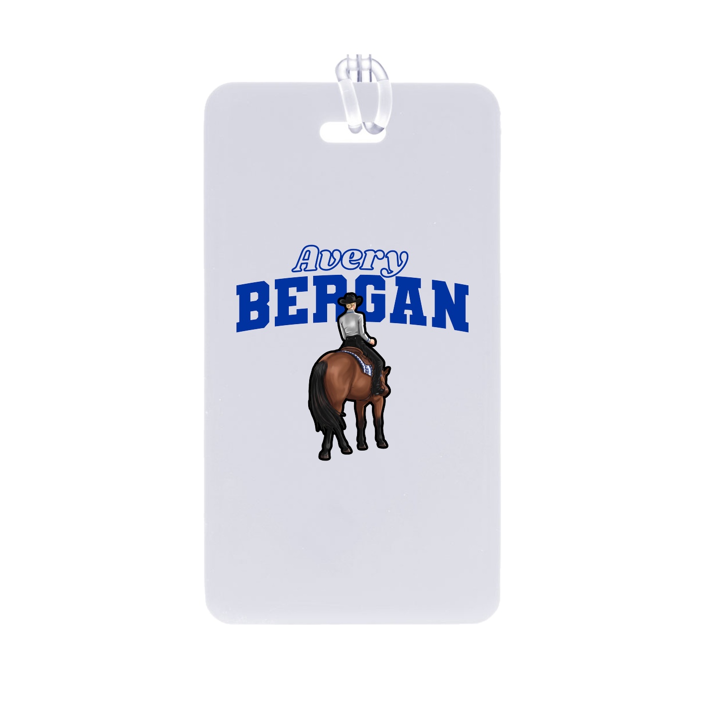 Bag Tag — Name Arch in Classic