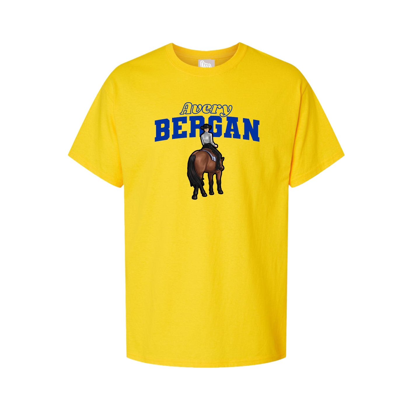 Tee — Name Arch in Gold