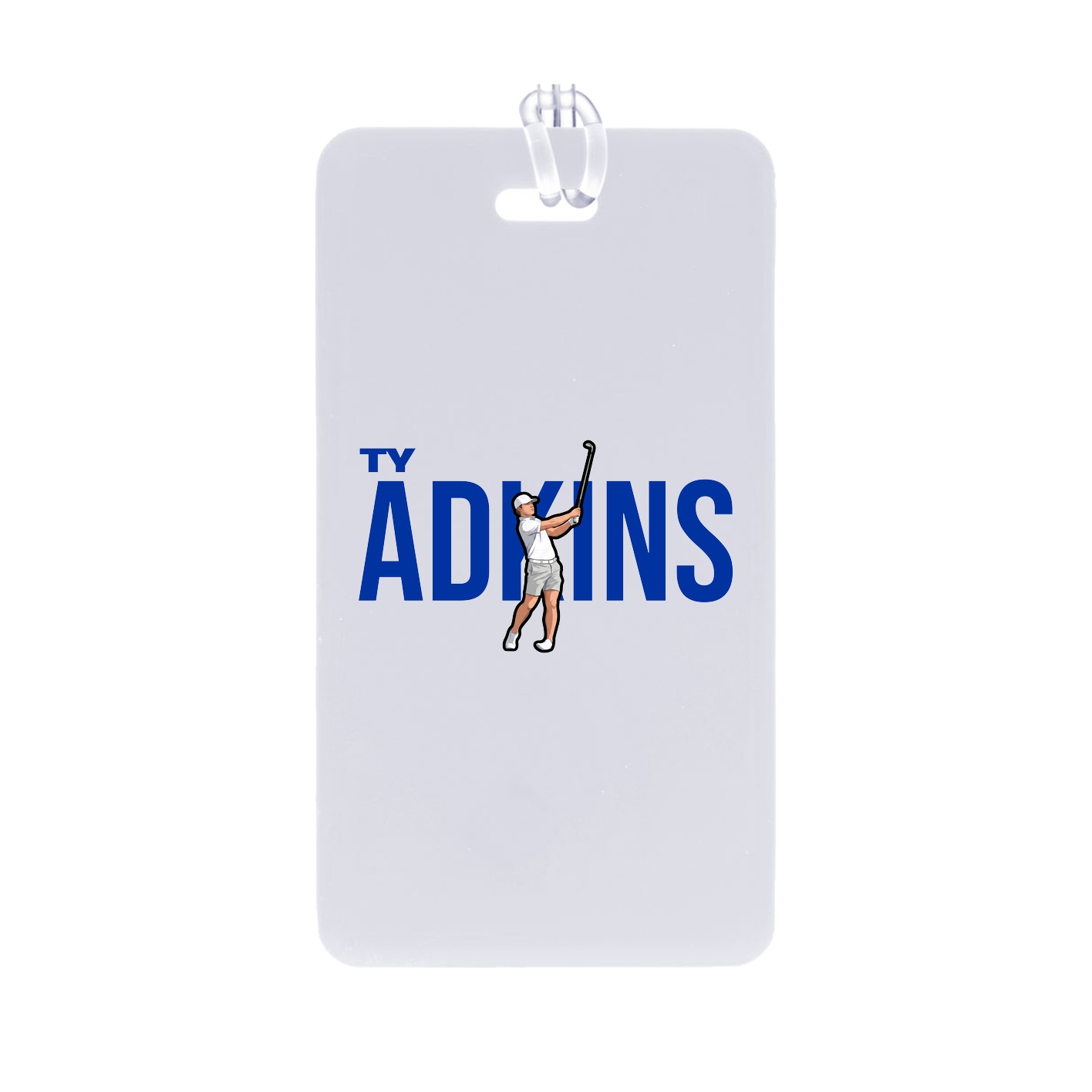Bag Tag — Player Name in Classic