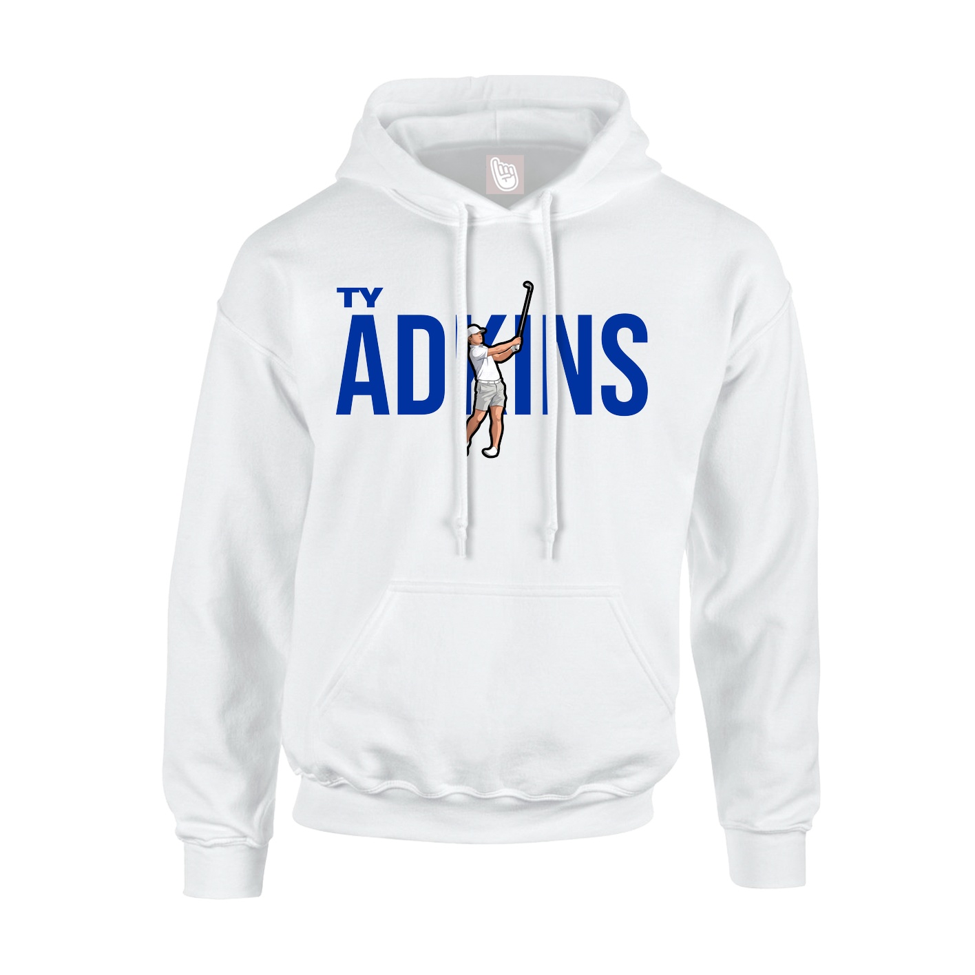 Hoodie — Player Name in White