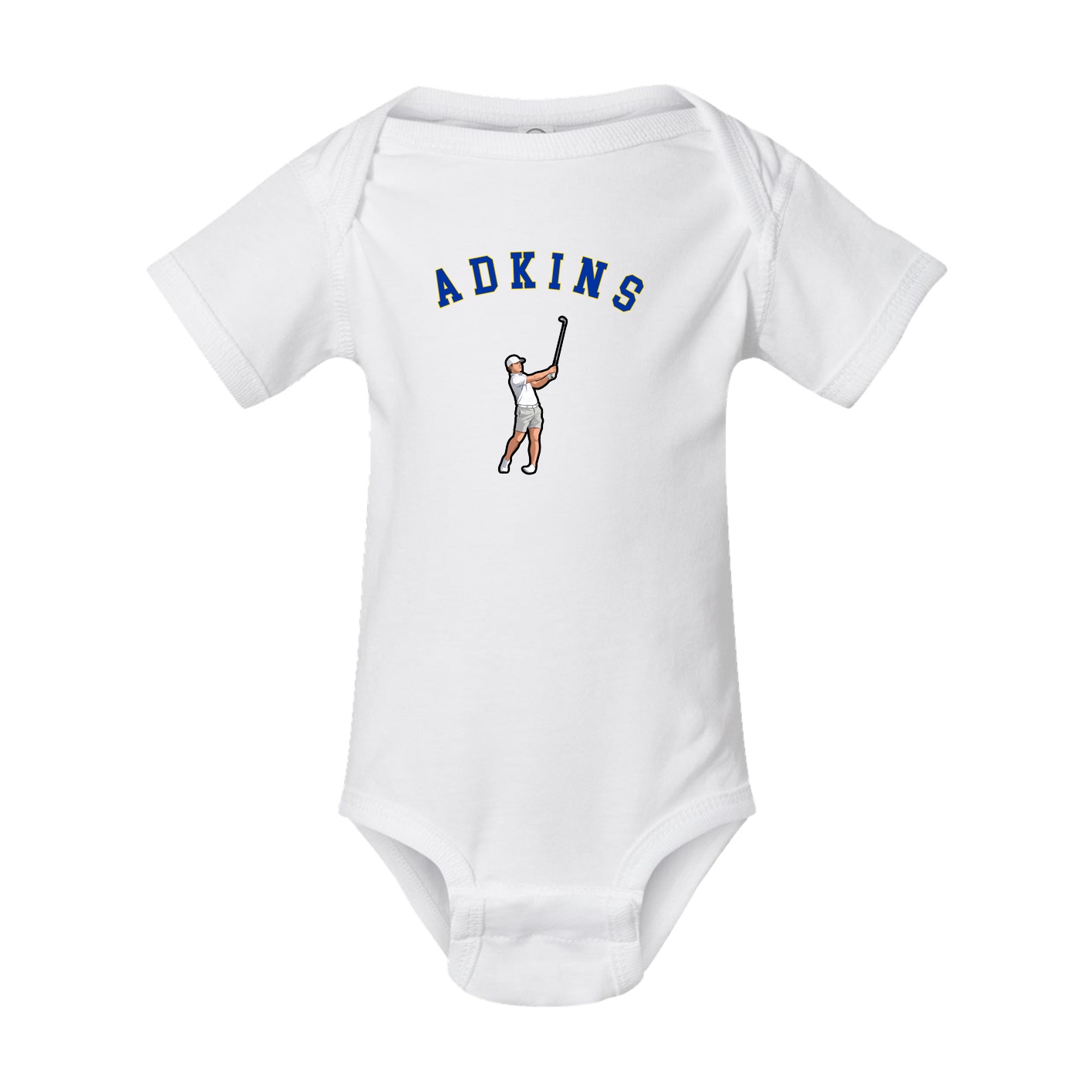 Baby Onesie — Shirsey Arch in White