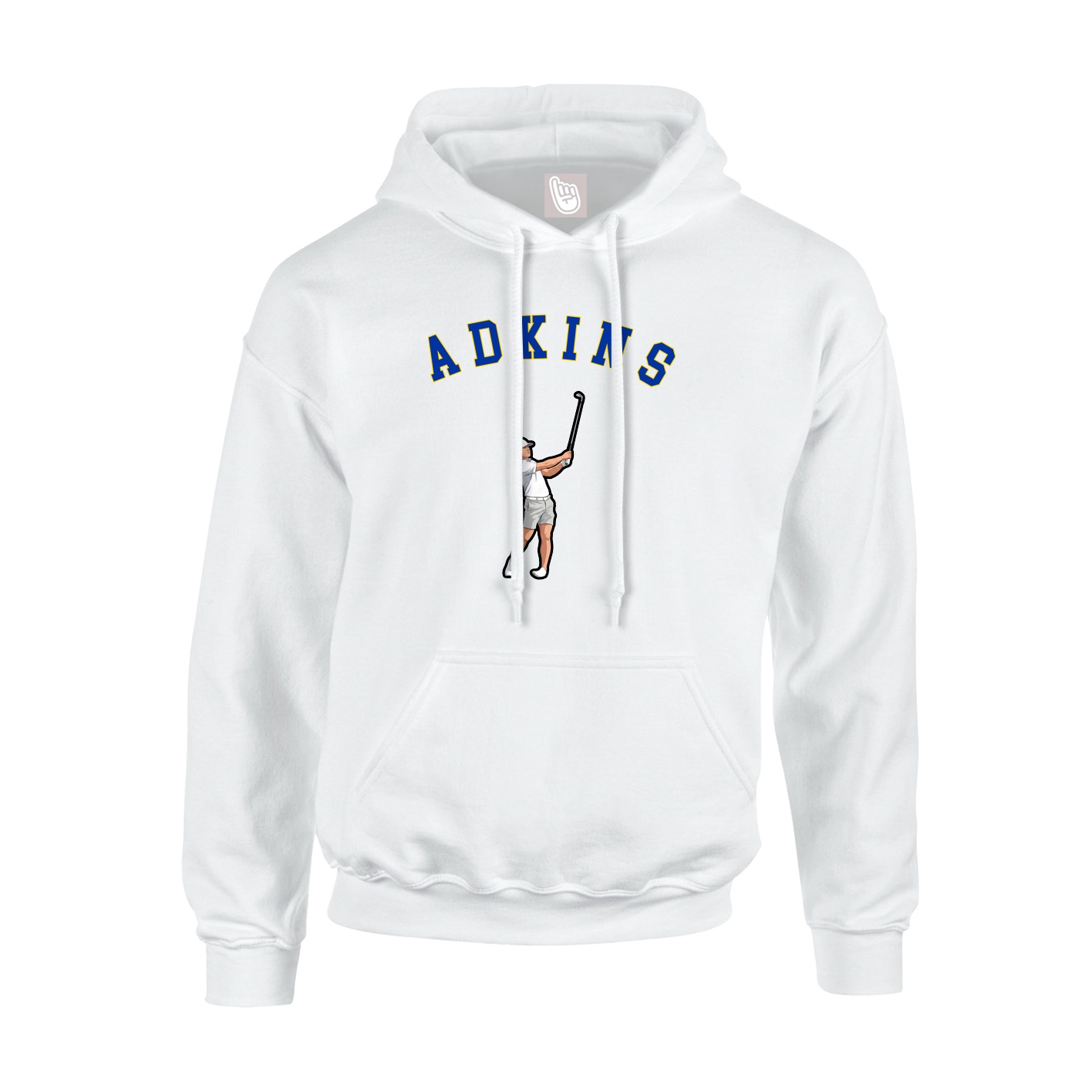 Youth Hoodie — Shirsey Arch in White