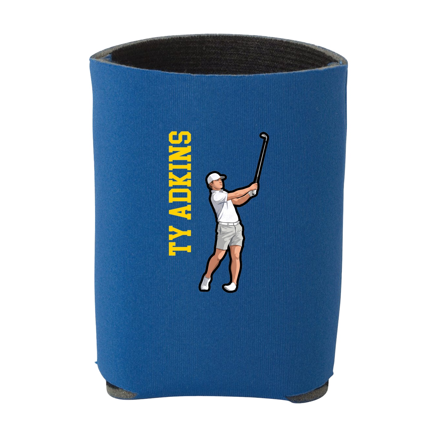 Can Holder — Name Vertical in Royal