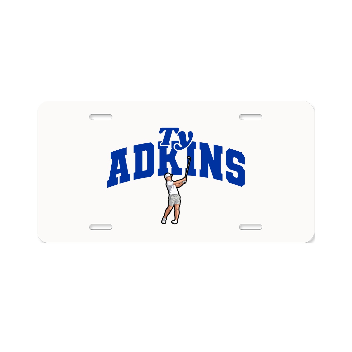 License Plate — Signature Arch in Classic