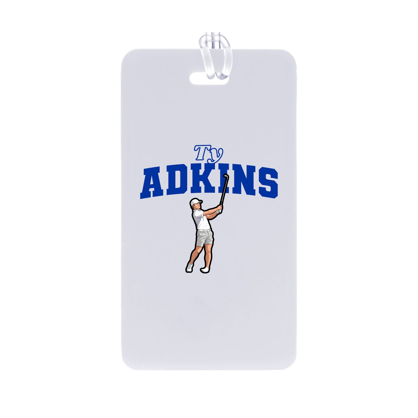 Bag Tag — Name Arch in Classic