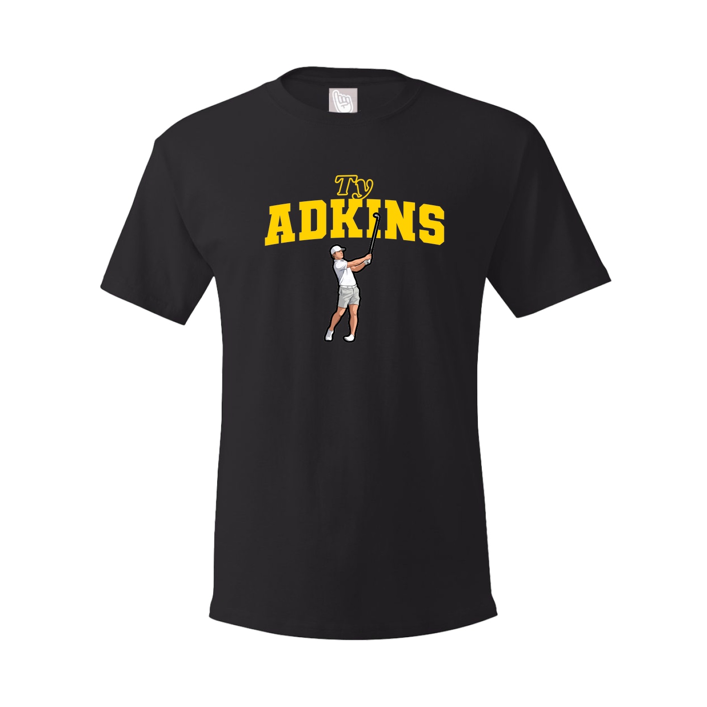 Youth Tee — Name Arch in Black
