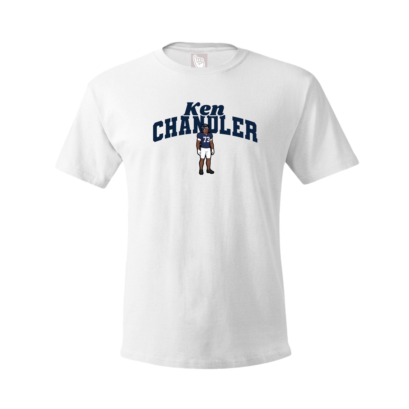 Youth Tee — Signature Arch in White