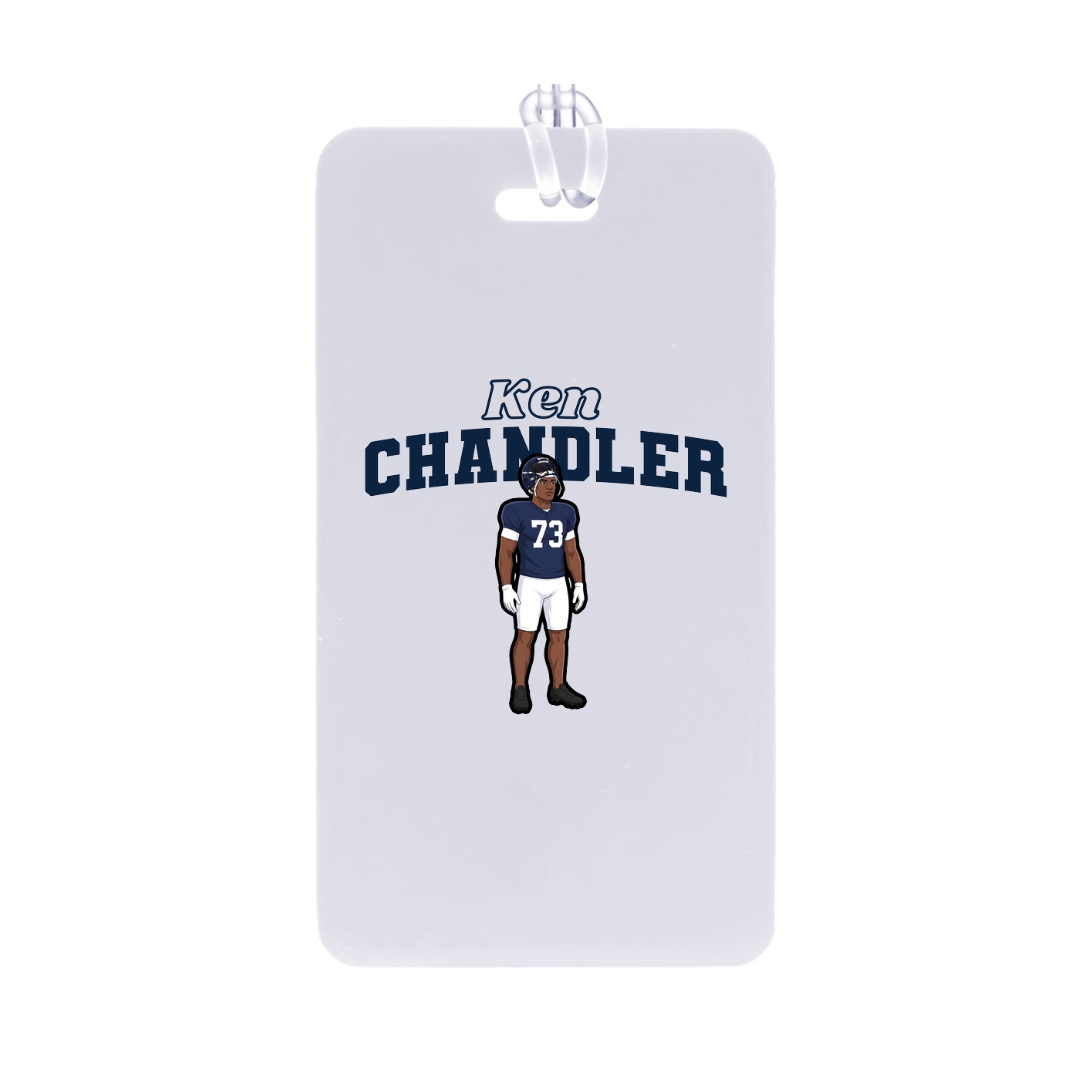 Bag Tag — Name Arch in Classic