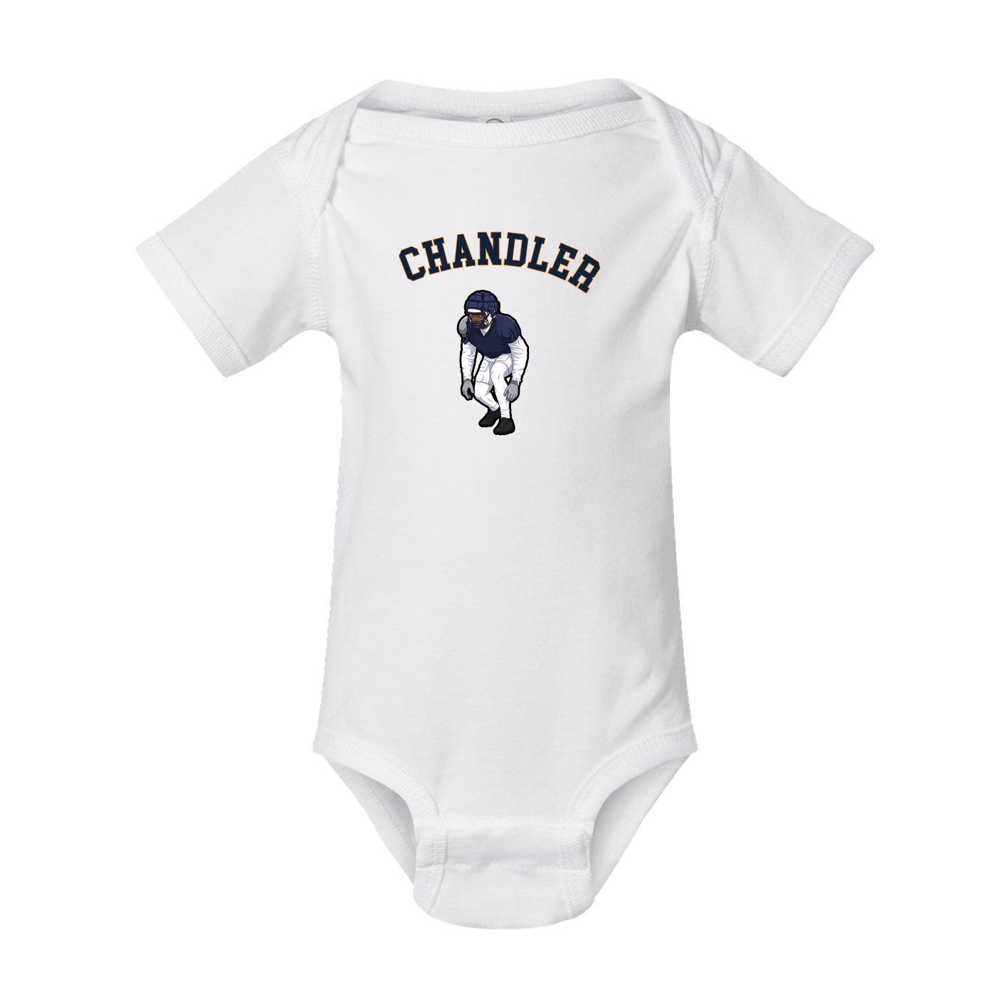 Baby Onesie — Shirsey Arch in White