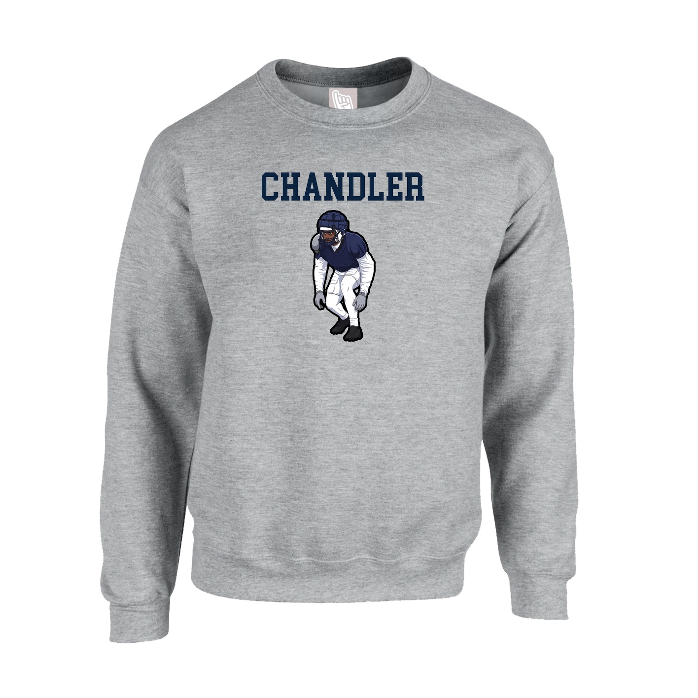 Fleece Crew — Shirsey in Grey
