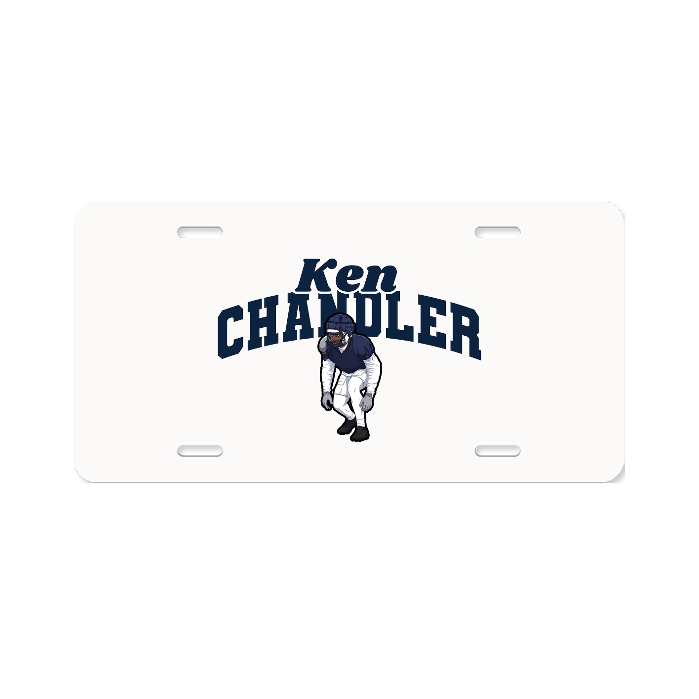 License Plate — Signature Arch in Classic