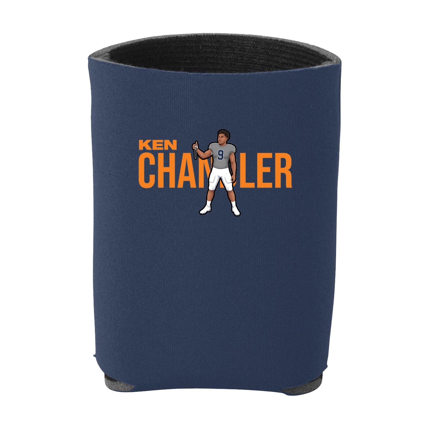 Can Holder — Player Name in Navy