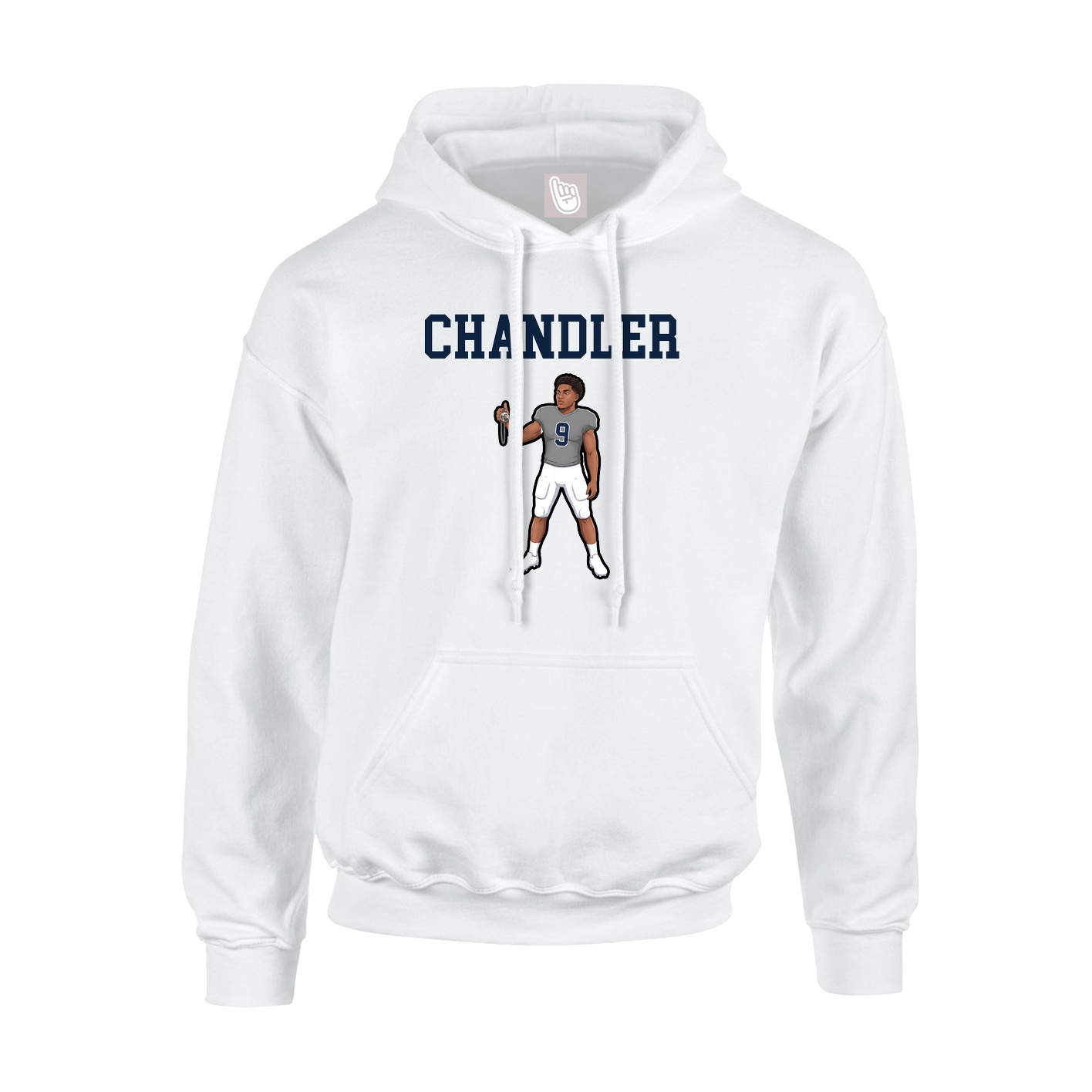 Youth Hoodie — Shirsey in White