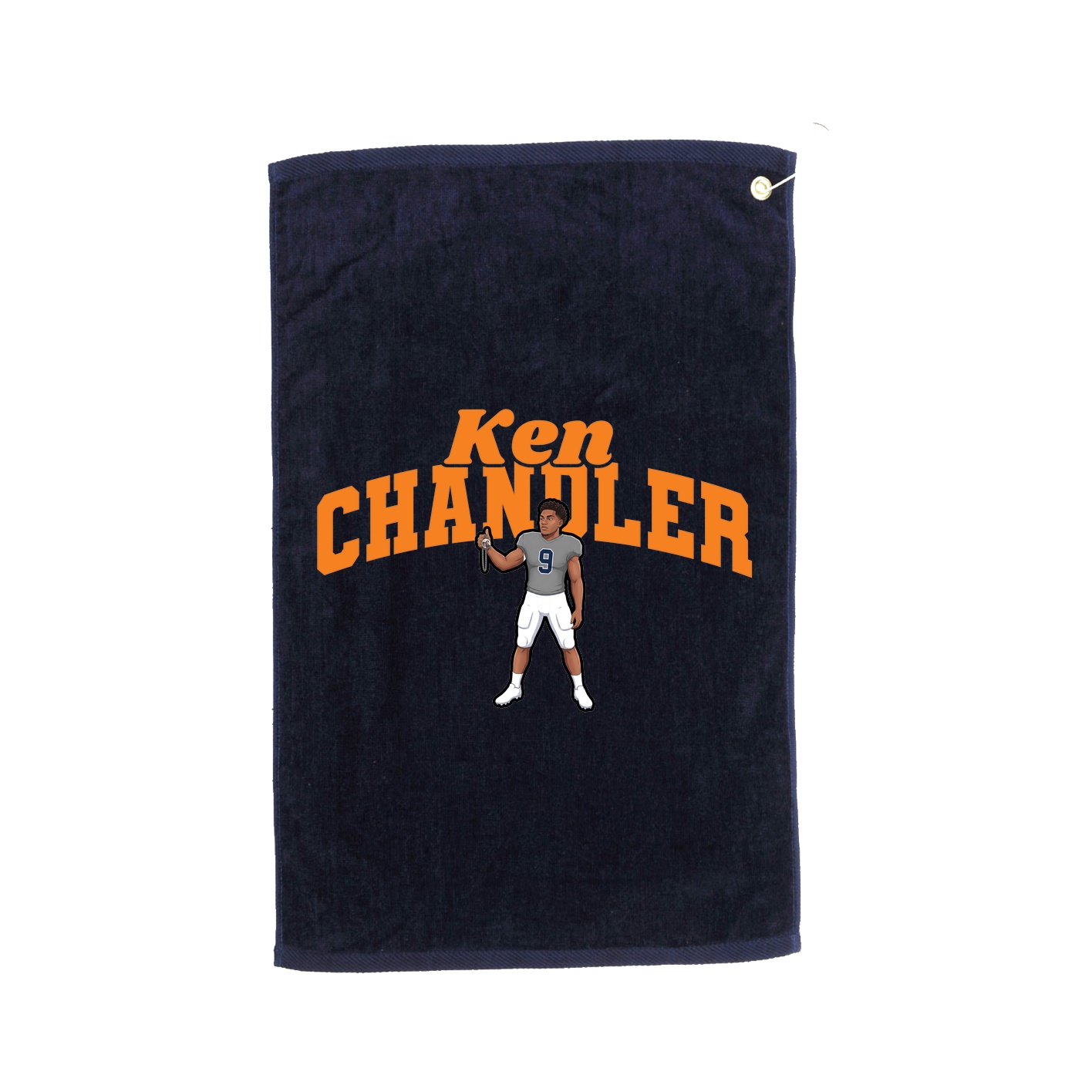 Golf Towel — Signature Arch in Navy
