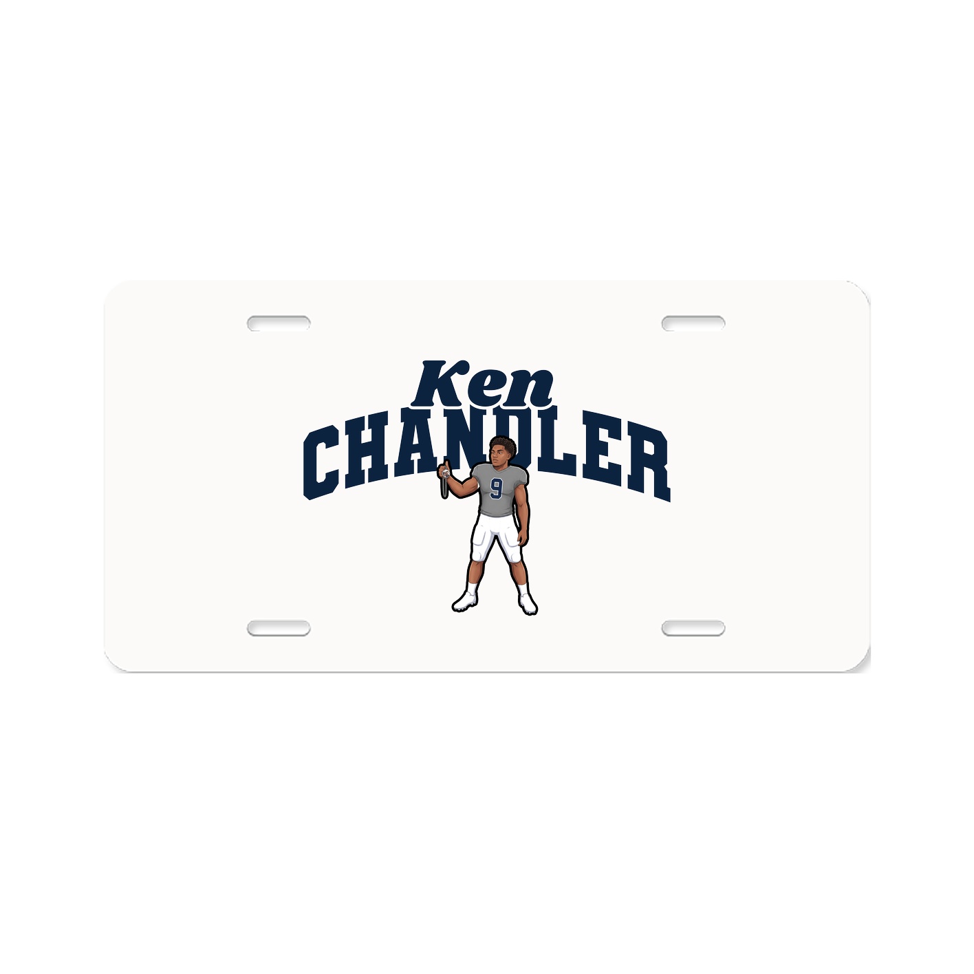 License Plate — Signature Arch in Classic