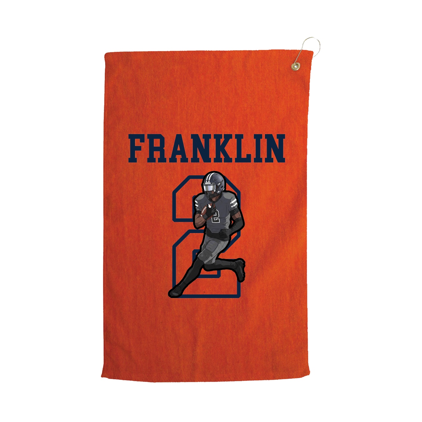 Golf Towel — Shirsey in Orange