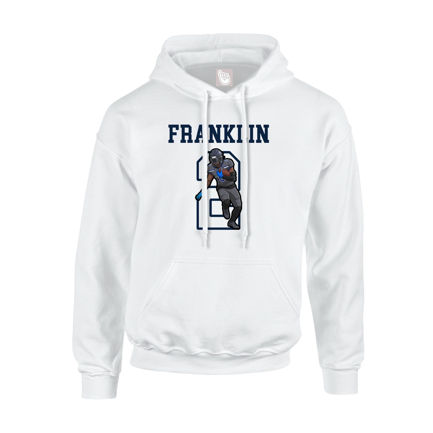 Youth Hoodie — Shirsey in White