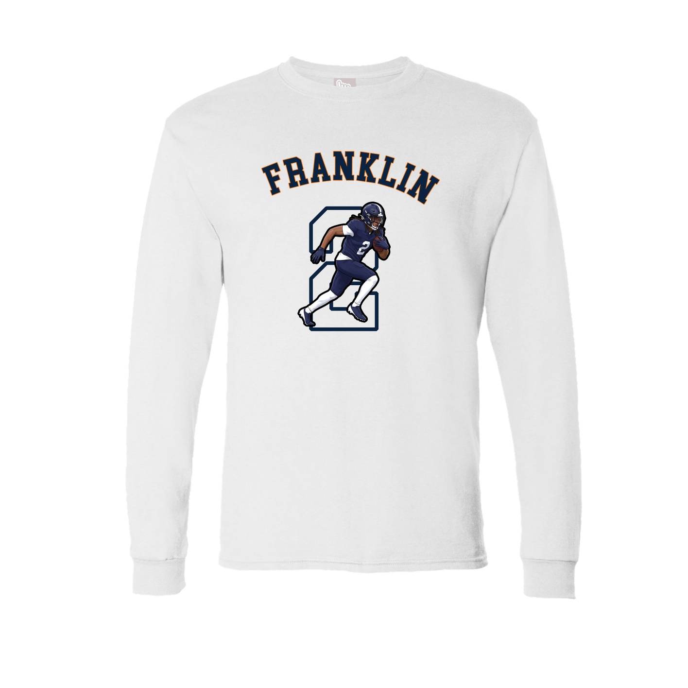 Long Sleeve Tee — Shirsey Arch in White