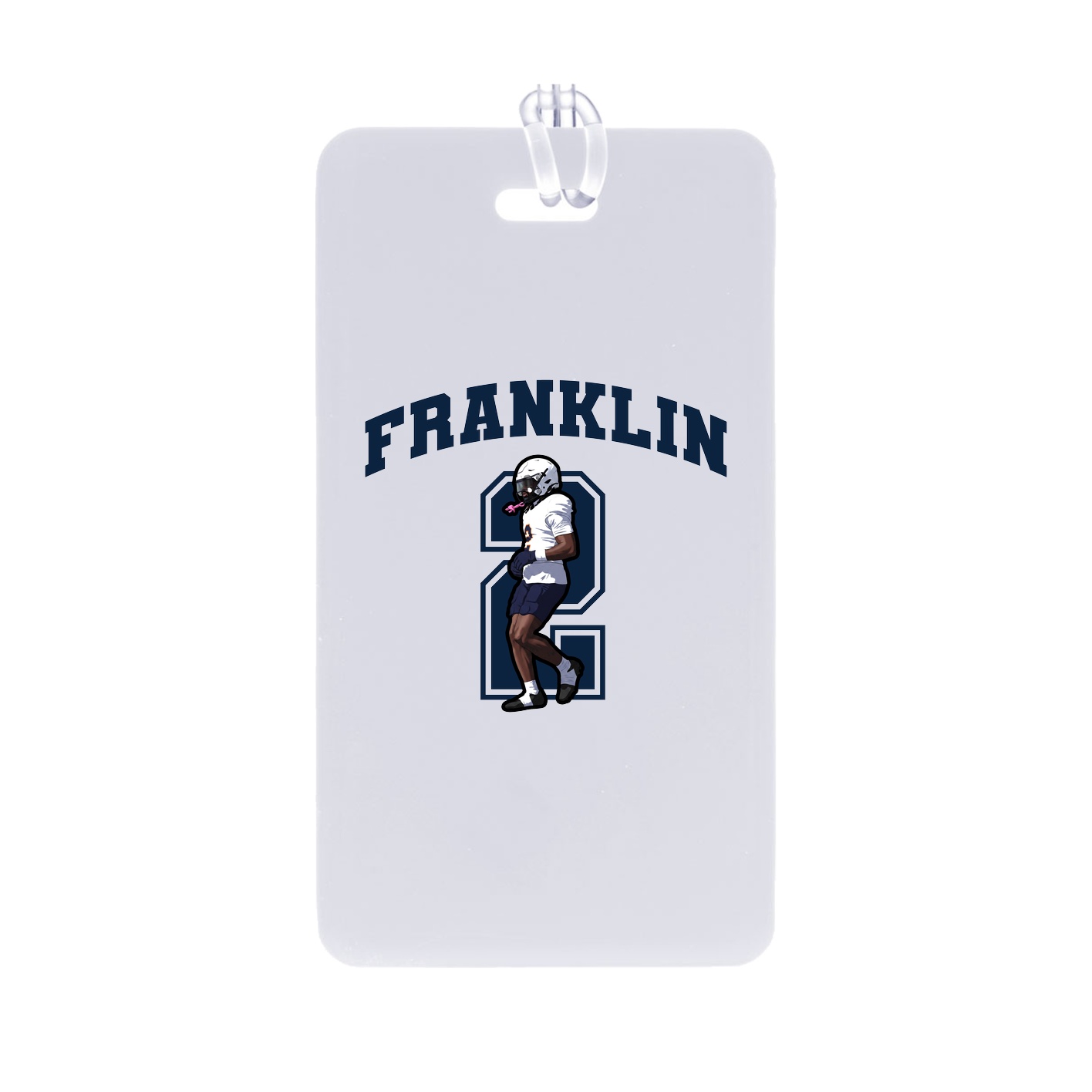 Bag Tag — Number in Classic